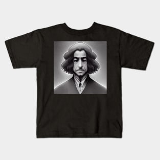 Baruch Spinoza | Manga Style Kids T-Shirt